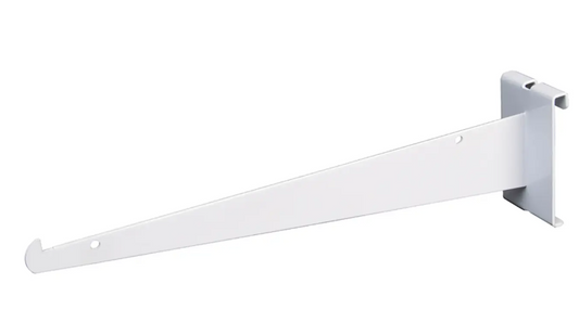 GRID SHELF SUPPORT WHITE