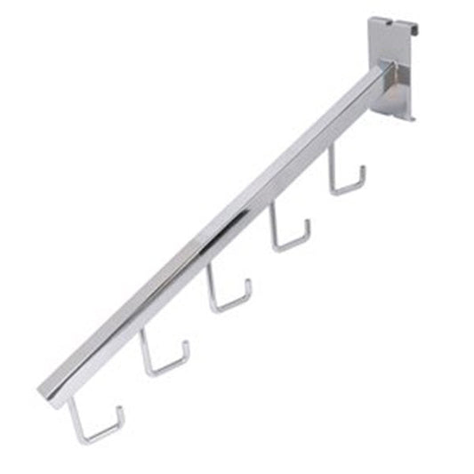 7535090 - 5 HOOK WATERFALL FOR GRID CHROME