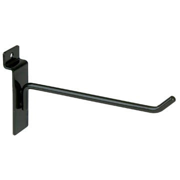 SLATWALL HOOK BLACK