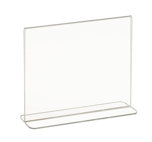 ACRYLIC BOTTOM LOAD SIGN HOLDER