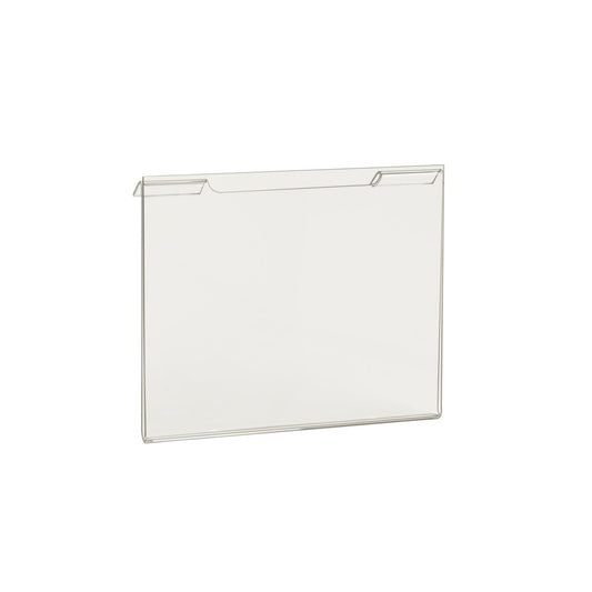 ACRYLIC GRID & SLATWALL SIGN HOLDER