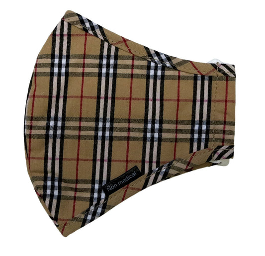 MASQUE LAVABLE LONDON PLAID