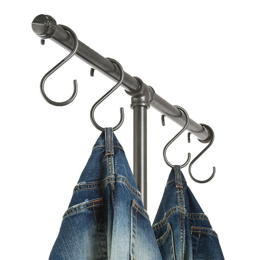 7000122 - CROCHET "S" CHROMÉ POUR MAGASIN VÊTEMENTS