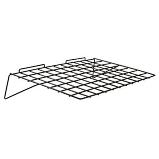 2392 - SLATWALL SHELF BLACK 23.5"X14"