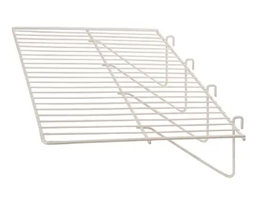 7535284 - STRAIGHT GRID SHELF WHITE 23.5"X12"