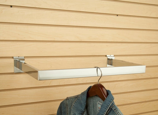 7340525 - SLATWALL U-BAR CHROME 12"X36"